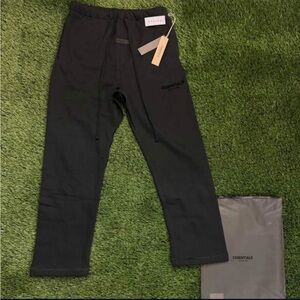 Essentials Men’s Black Jogger Sweatpants